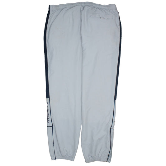 Reebok Mens Grey Track Pants L Regular Fit Elastic Waist Sportswear