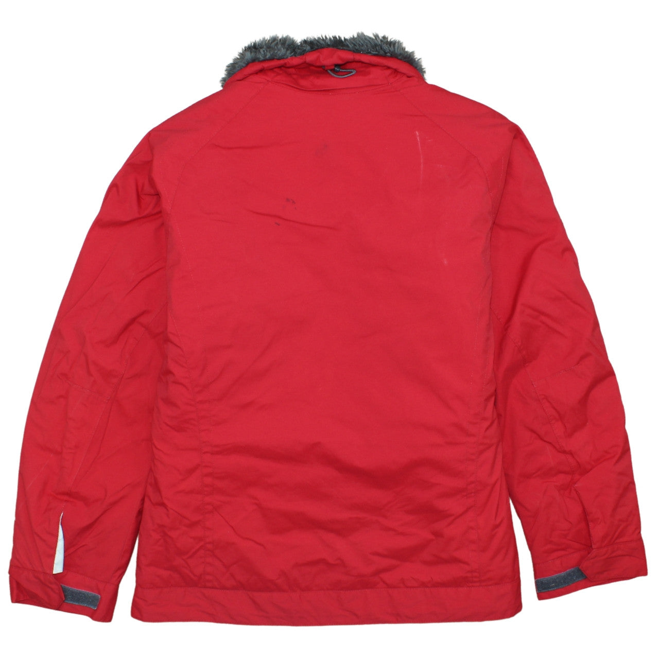 Columbia Women's Red Omni-Tech Ski Jacket Small Waterproof Lined