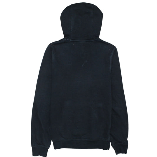 Nike Womens Black XS Pullover Hoodie Cotton Blend Swoosh Logo