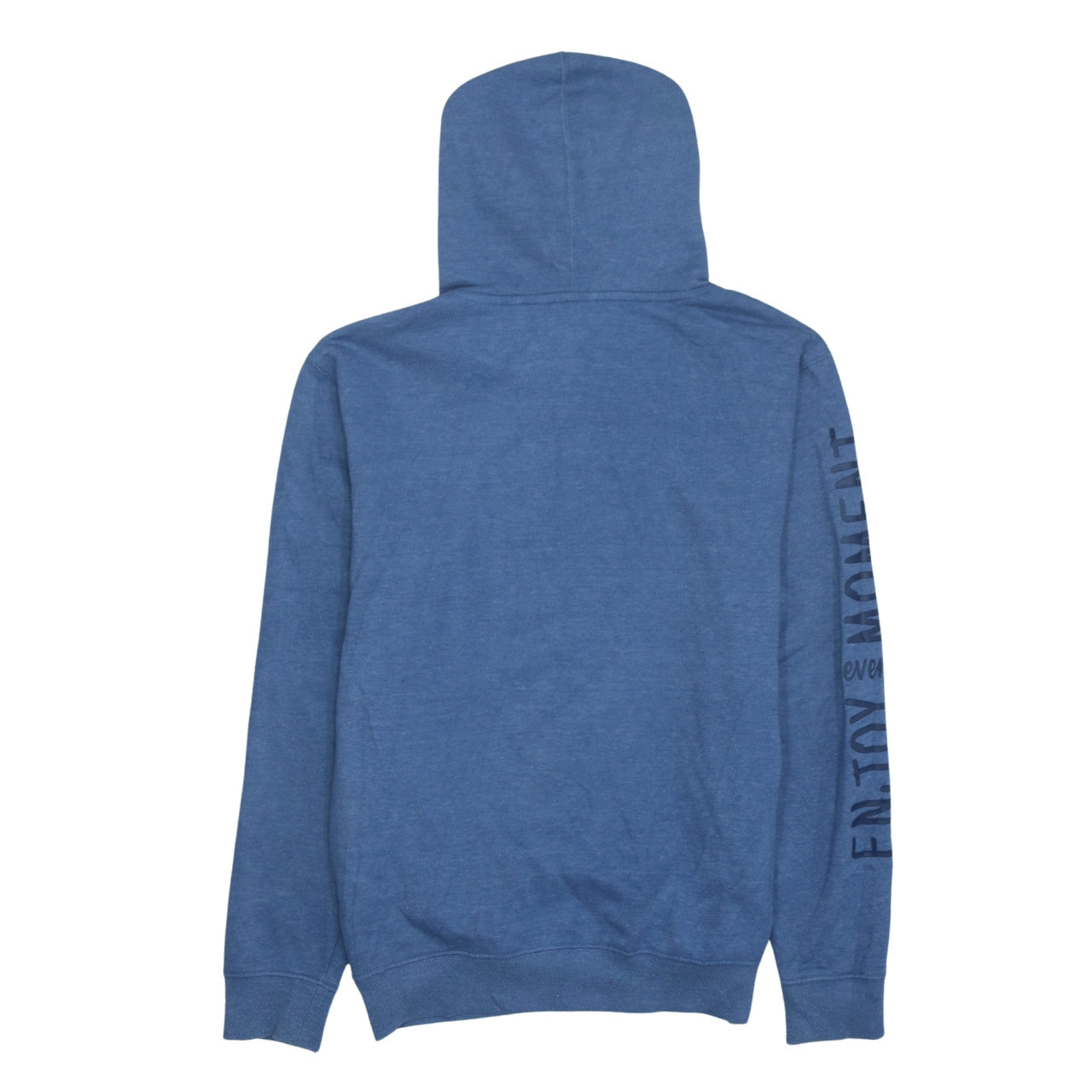 Disney Womens Blue Stitch Pullover Hoodie Size S Graphic Print