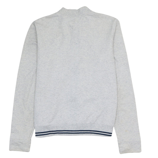 Tommy Hilfiger Womens Grey Full Zip Sweatshirt Size S Casual