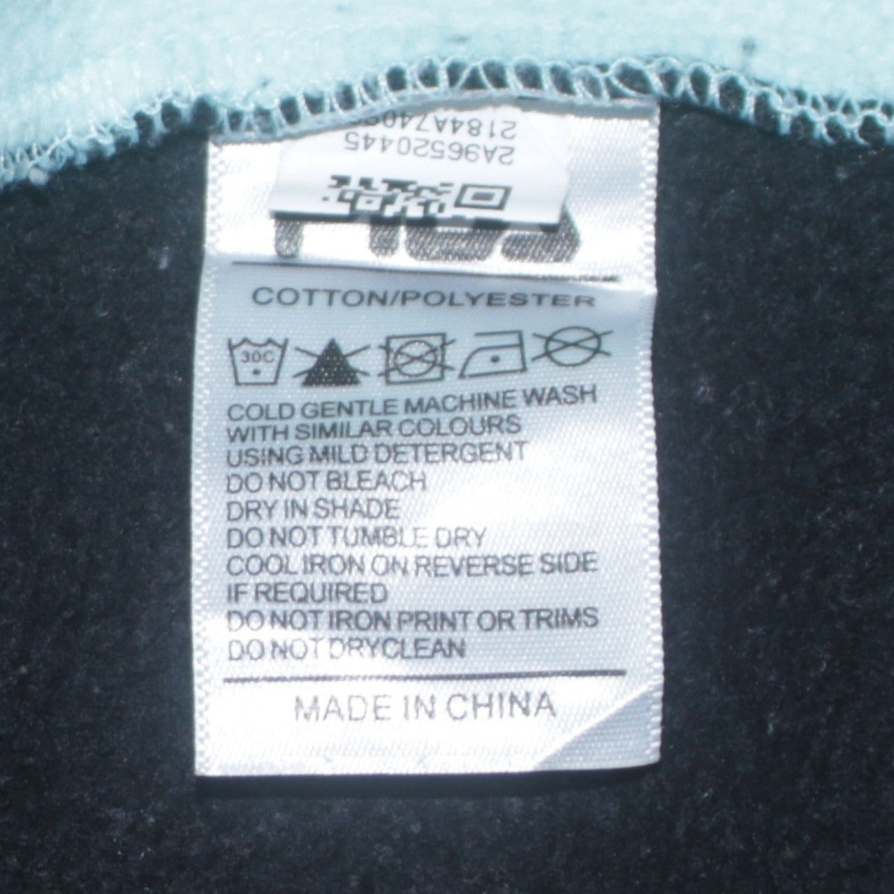 Fila Womens Black Blue Colourblock Logo Sweatshirt Size 16