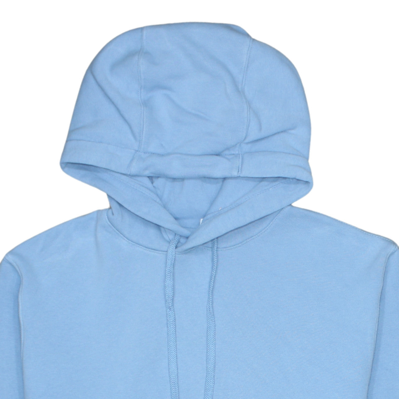 Nike Men's Blue Pullover Hoodie Small Logo Fleece Sportswear