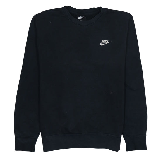 Nike Men's Black Small Pullover Crew Neck Sweatshirt
