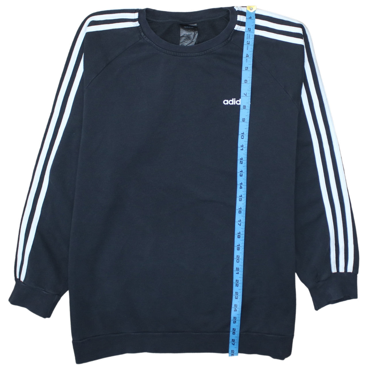 Adidas Women's Black Crew Neck Pullover Sweatshirt Size M Classic Fit