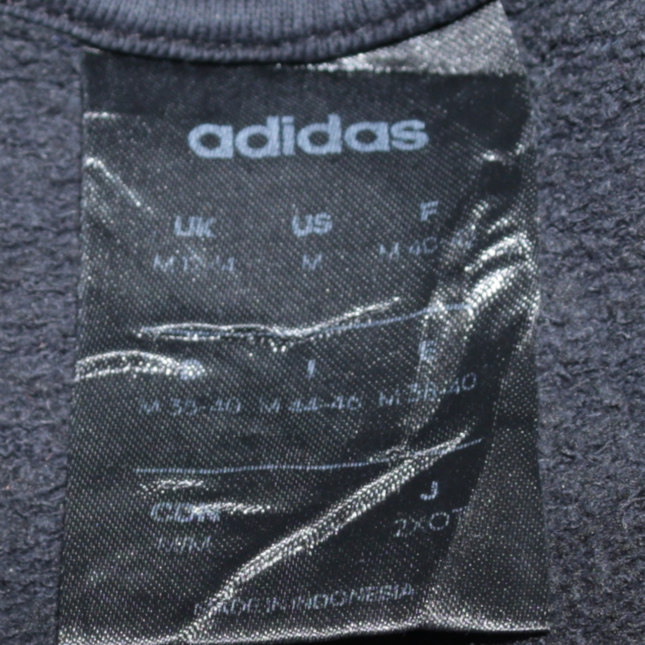 Adidas Women's Black Crew Neck Pullover Sweatshirt Size M Classic Fit