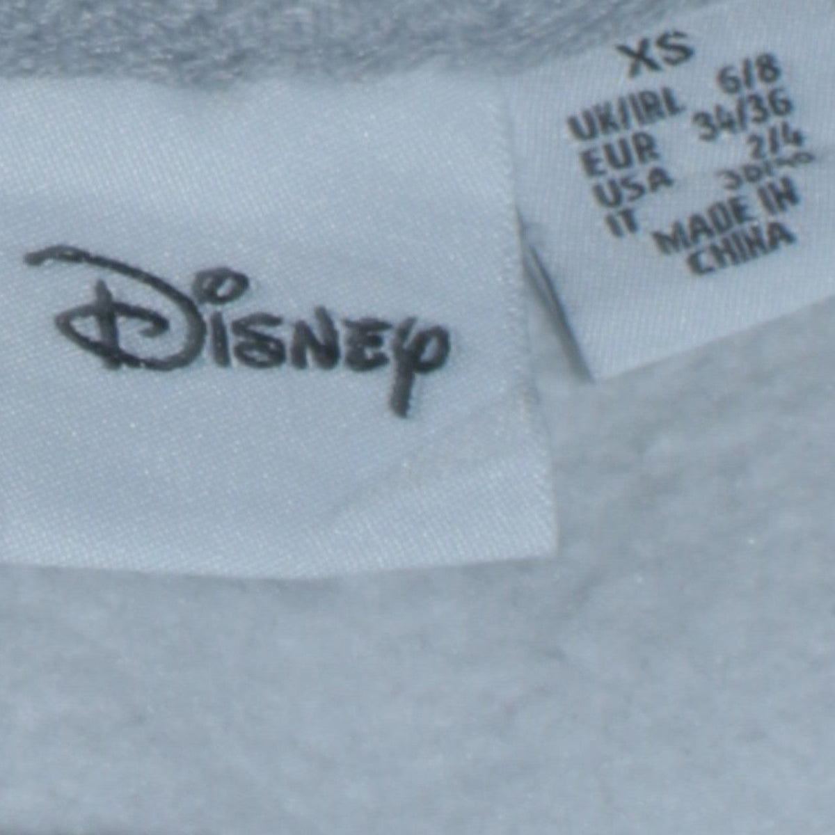 Disney Women’s Grey Minnie Mouse XS Pullover Sweatshirt