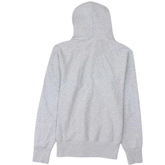 Champion Men's Grey Reverse Weave Pullover Hoodie Large