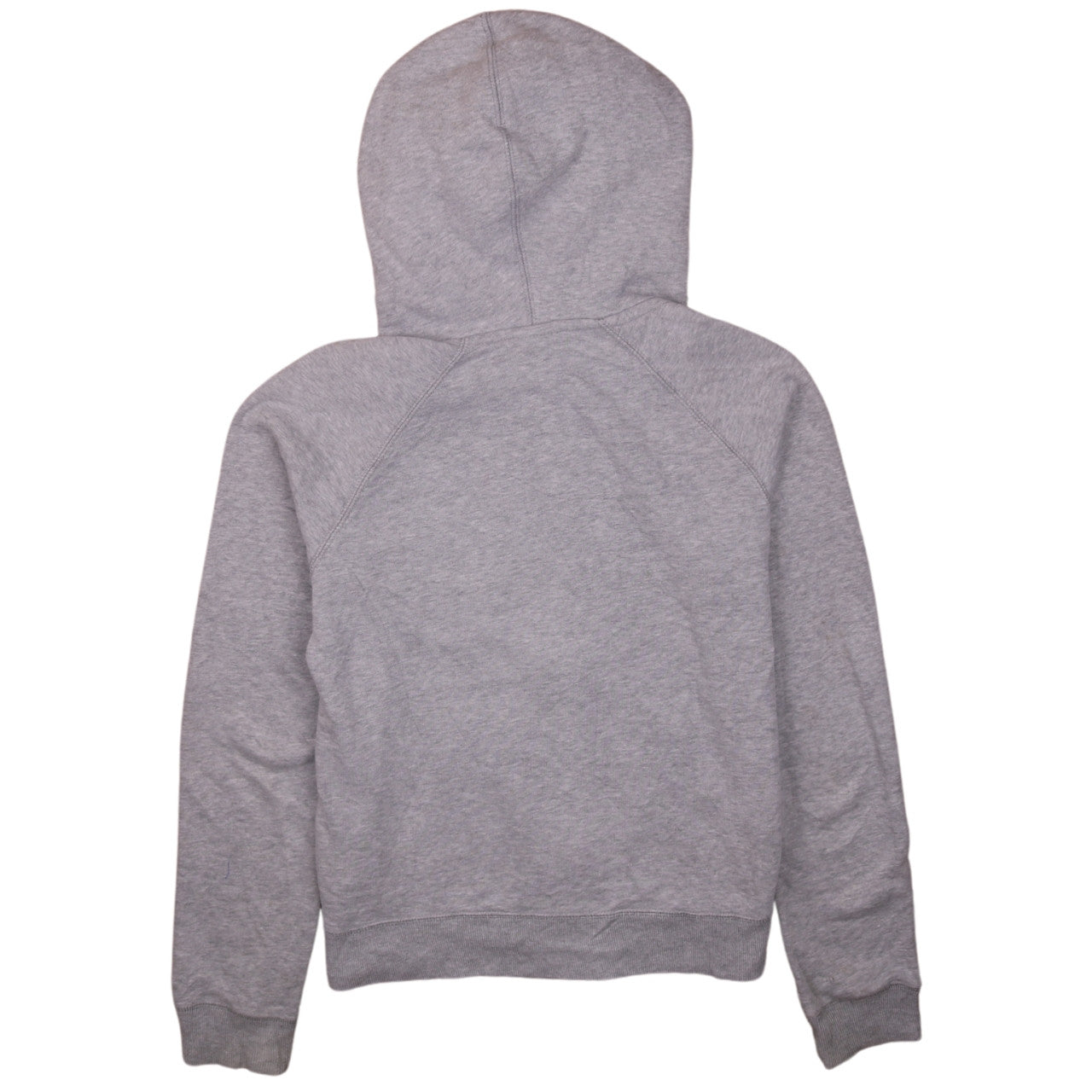 Nike Womens Grey Full Zip Hoodie XS Classic Logo Sweatshirt