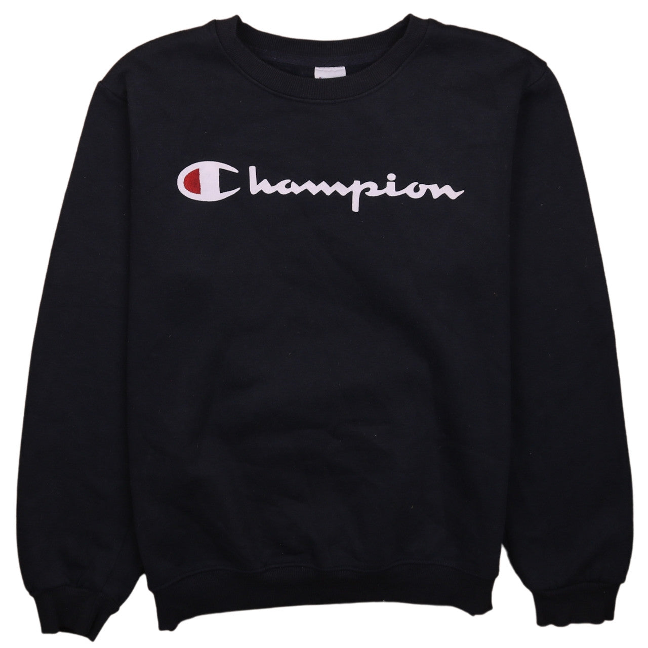 Champion Women's Black Large Crew Neck Pullover Sweatshirt