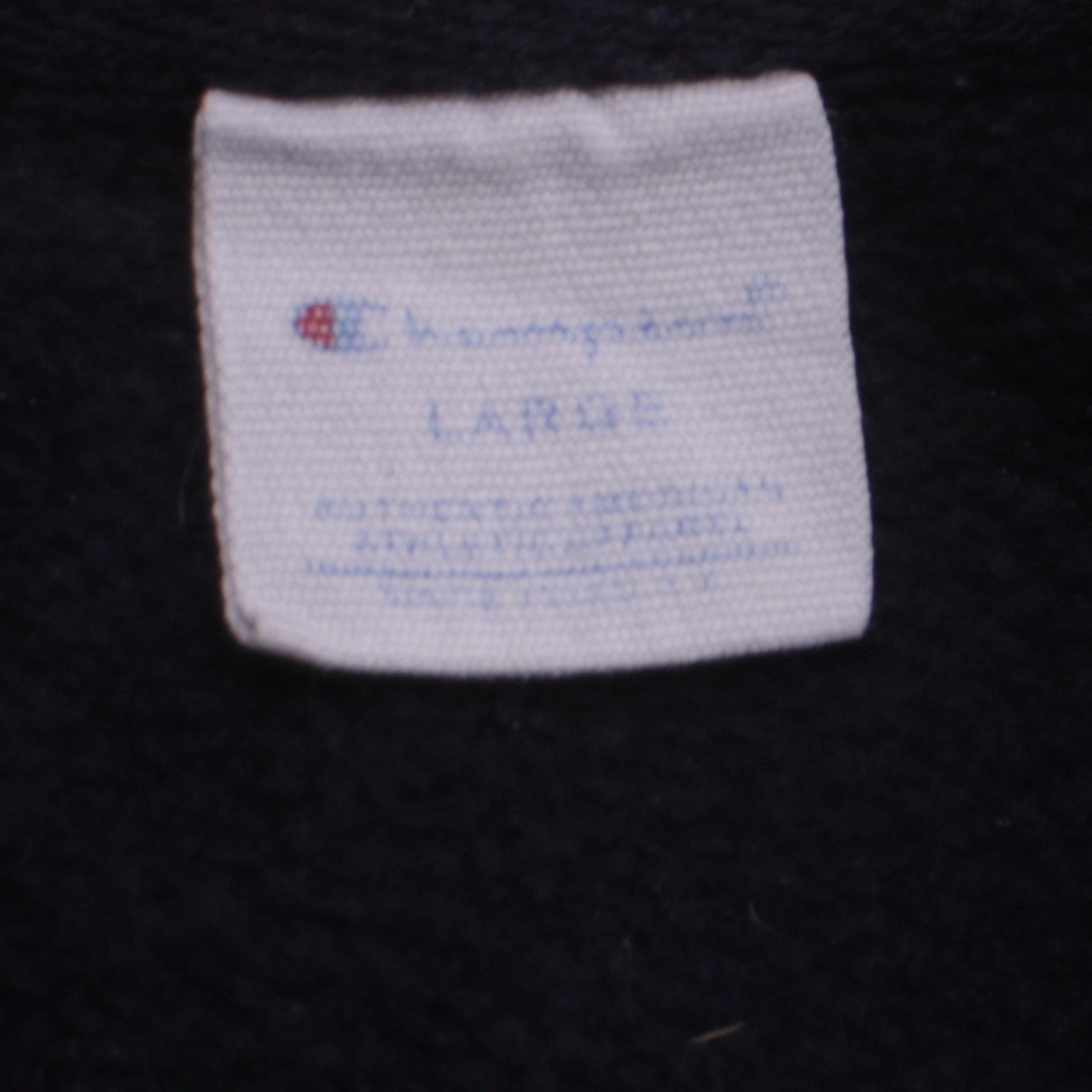 Champion Women's Black Large Crew Neck Pullover Sweatshirt