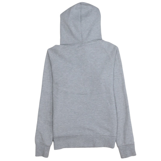 Canterbury Womens Grey Size 8 Pullover Hoodie with Logo Print