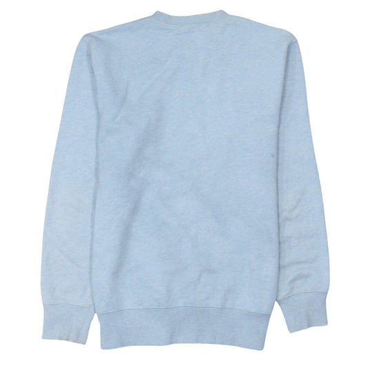 Carhartt Men's Blue Graphic Crew Neck Sweatshirt Size S