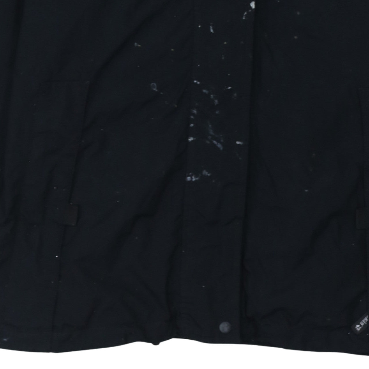 Jack Wolfskin Unisex Black L Waterproof Parka Jacket Hooded Outdoor