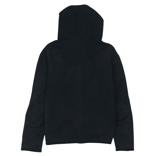 Nike Boys Black Full Zip Hoodie XL 158-170cm Hooded Sweatshirt