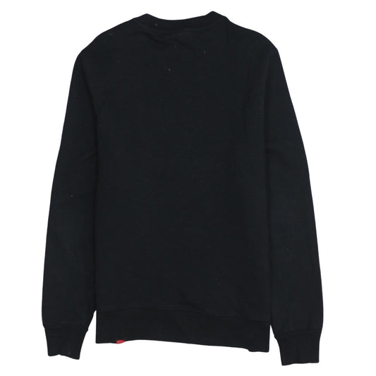 Disney Men's Black Merry Christmas Mickey Sweatshirt S Pullover