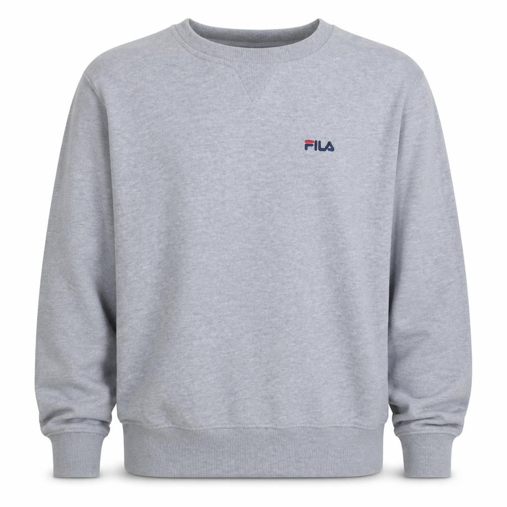 Fila Boys Grey Sweatshirt XLB Crew Neck Long Sleeve Pullover