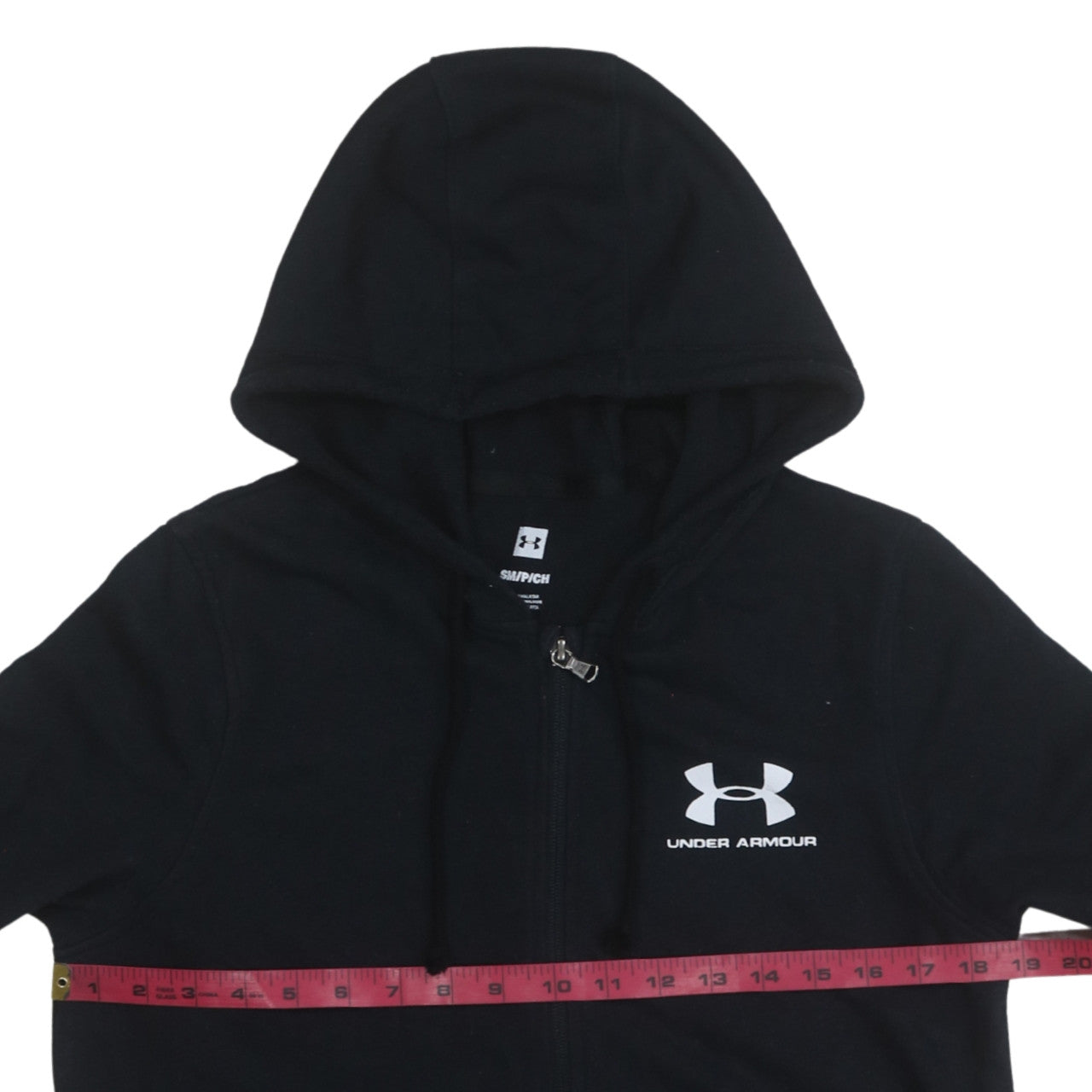 Under Armour Men's Black Small Full Zip Hoodie Sweatshirt