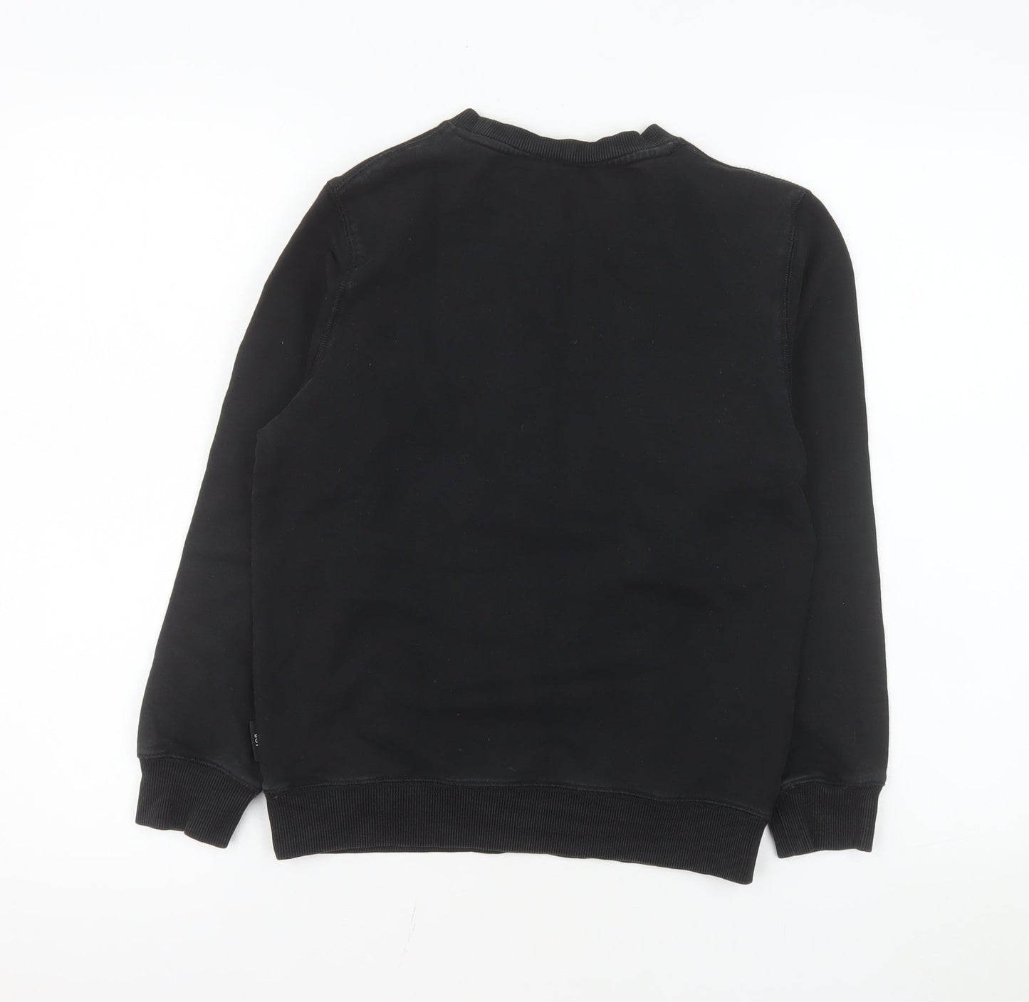 BOY London Boys Black Sweatshirt 11-12 Years Logo Print Crew Neck