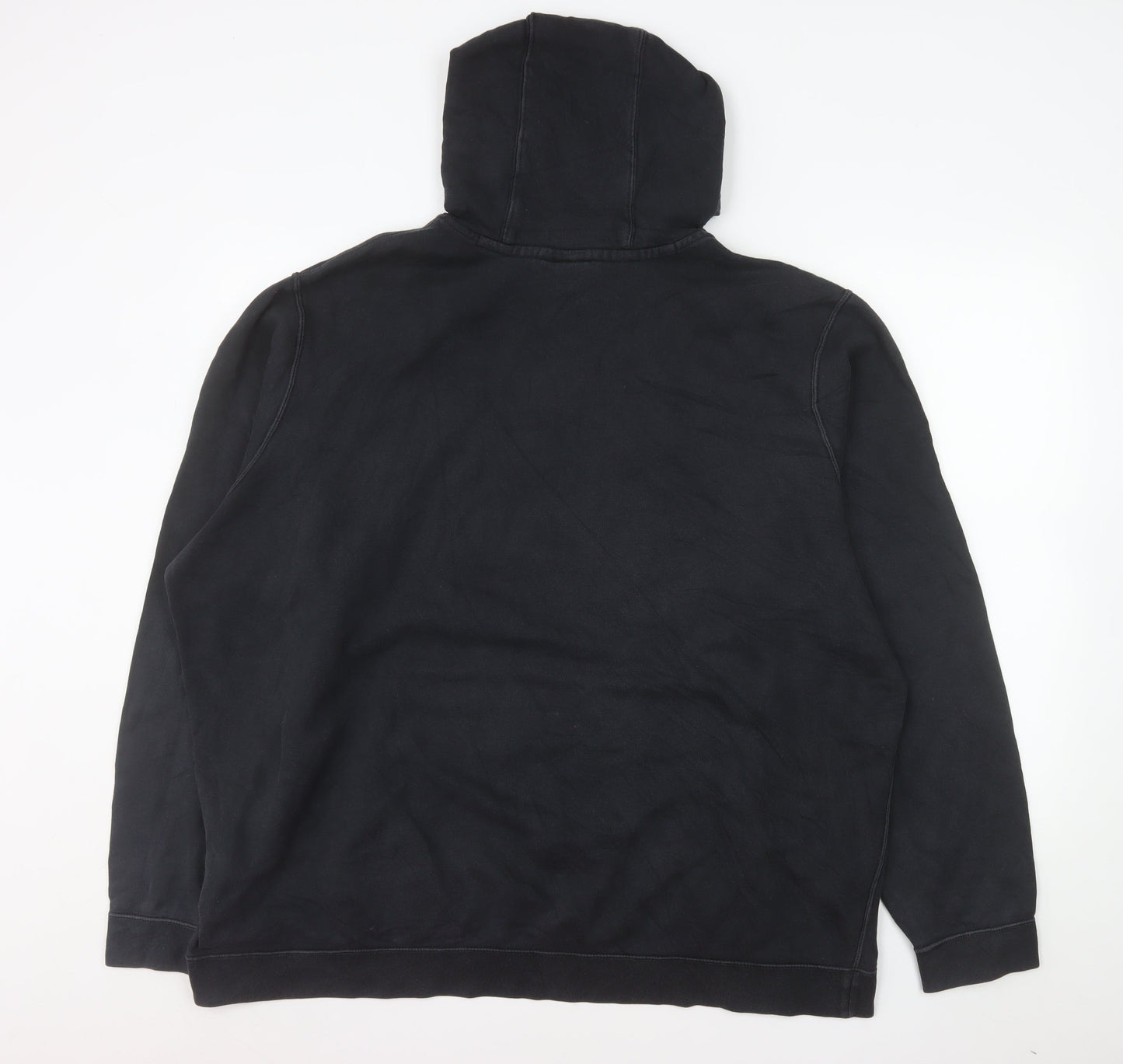 Nike Men's Black Pullover Hoodie 3XL Regular Fit Fleece Sportswear
