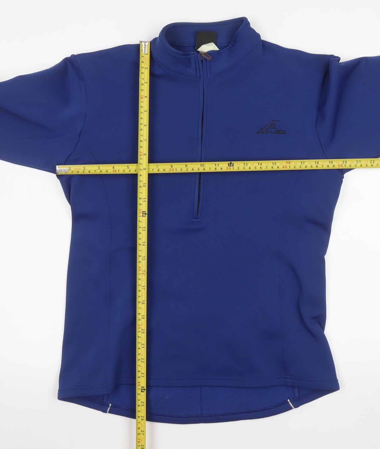 Altura Womens Blue Sports Softshell Half Zip Jacket Size 12