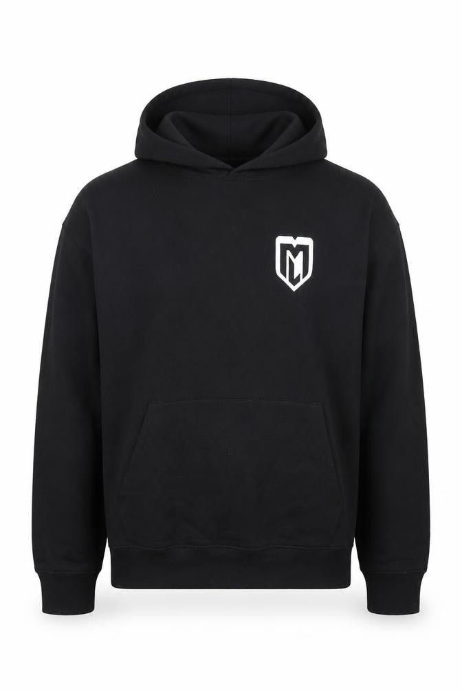 Stanley/Stella Men's Black L Pullover Hoodie with Logo Print
