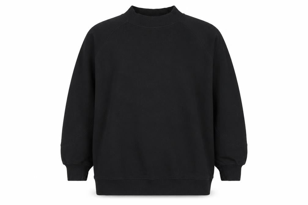 Pull & Bear Men's Black Small Pullover Crew Neck Sweatshirt