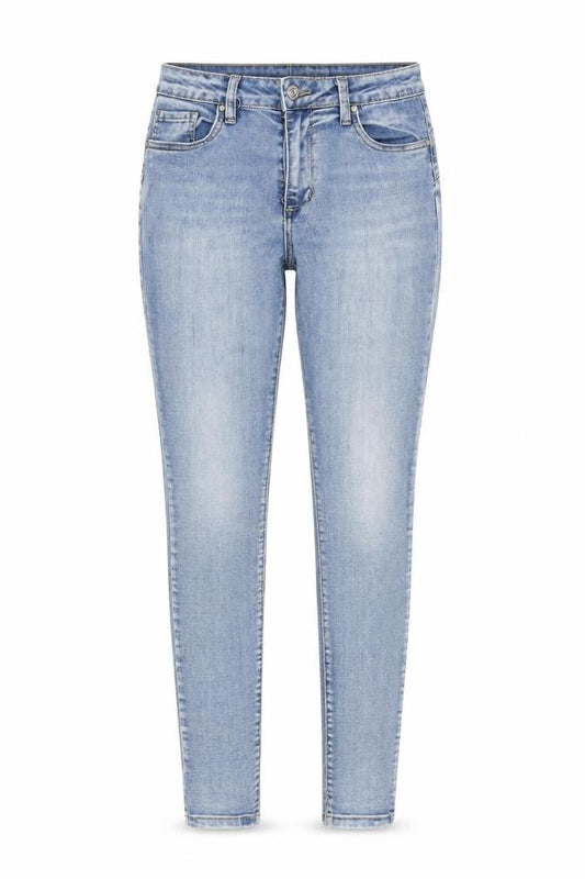 VS Miss Women's Blue Skinny Mid Rise Stretch Denim Jeans UK 8