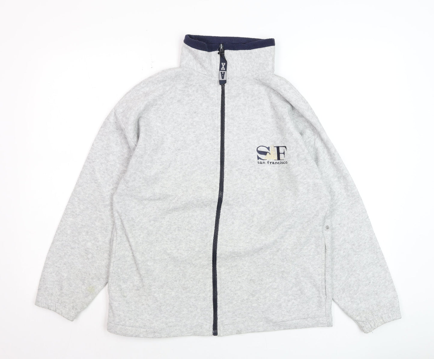 A|X Armani Exchange Men's Grey Full Zip Sweatshirt S