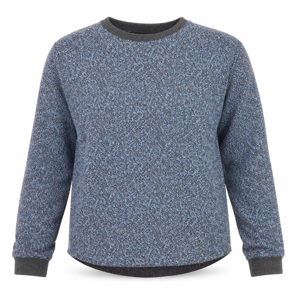 Alec Bizby Women's Blue Crew Neck Knit Pullover Jumper M
