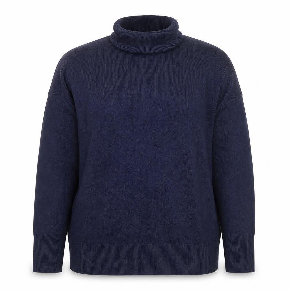 Next Women Blue Roll Neck Long Sleeve Jumper Size 16