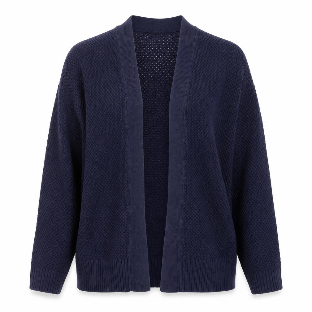 Gap Women’s Blue Cotton Long Sleeve Open Knit Cardigan XS