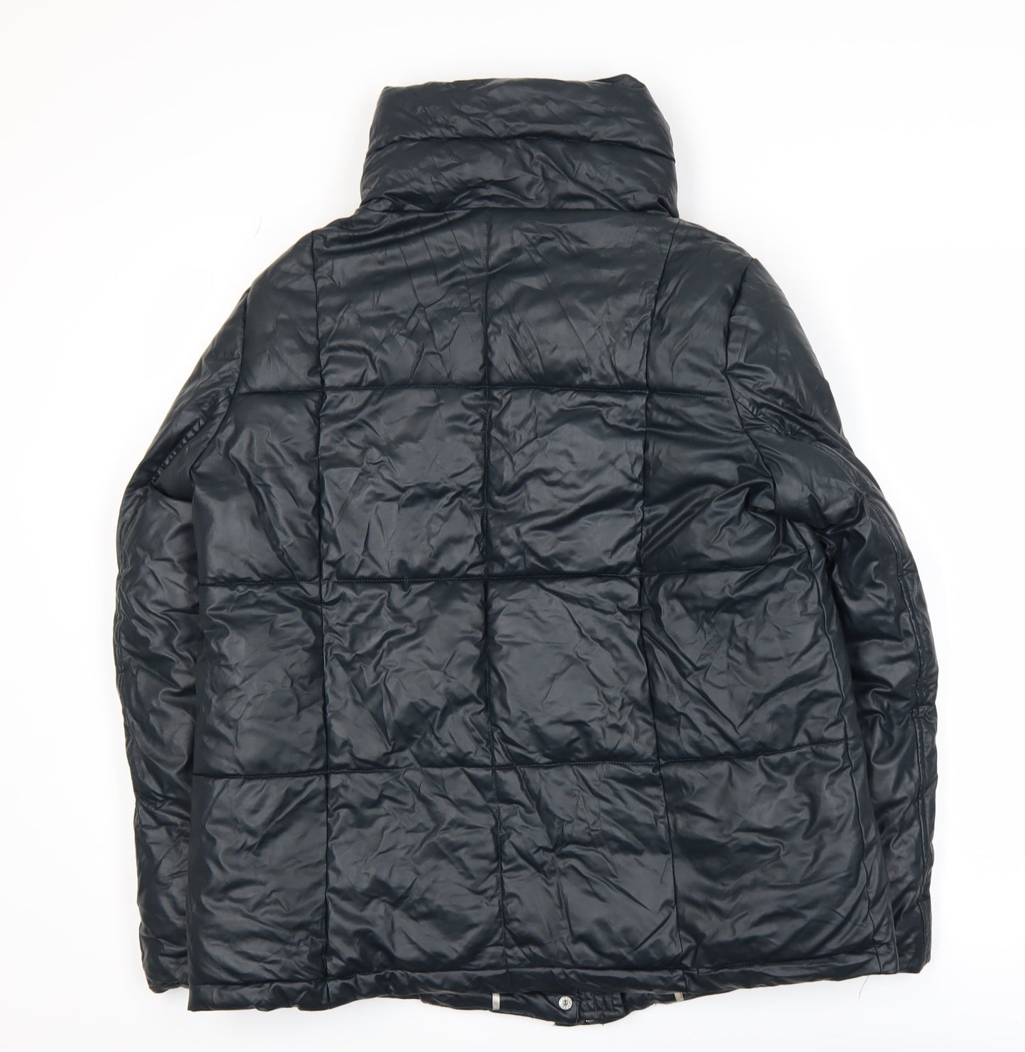 Steve Madden Women's Black Puffer Jacket Size S Winter Quilted Coat