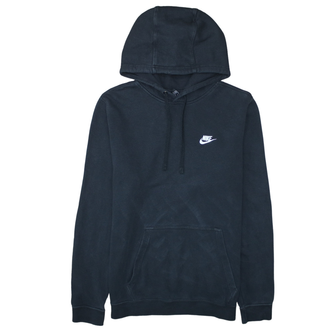 Nike Men's Black Pullover Hoodie Medium Fleece Sweatshirt