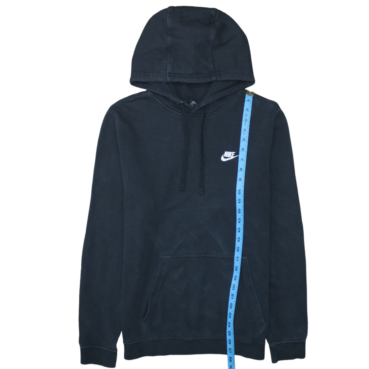 Nike Men's Black Pullover Hoodie Medium Fleece Sweatshirt