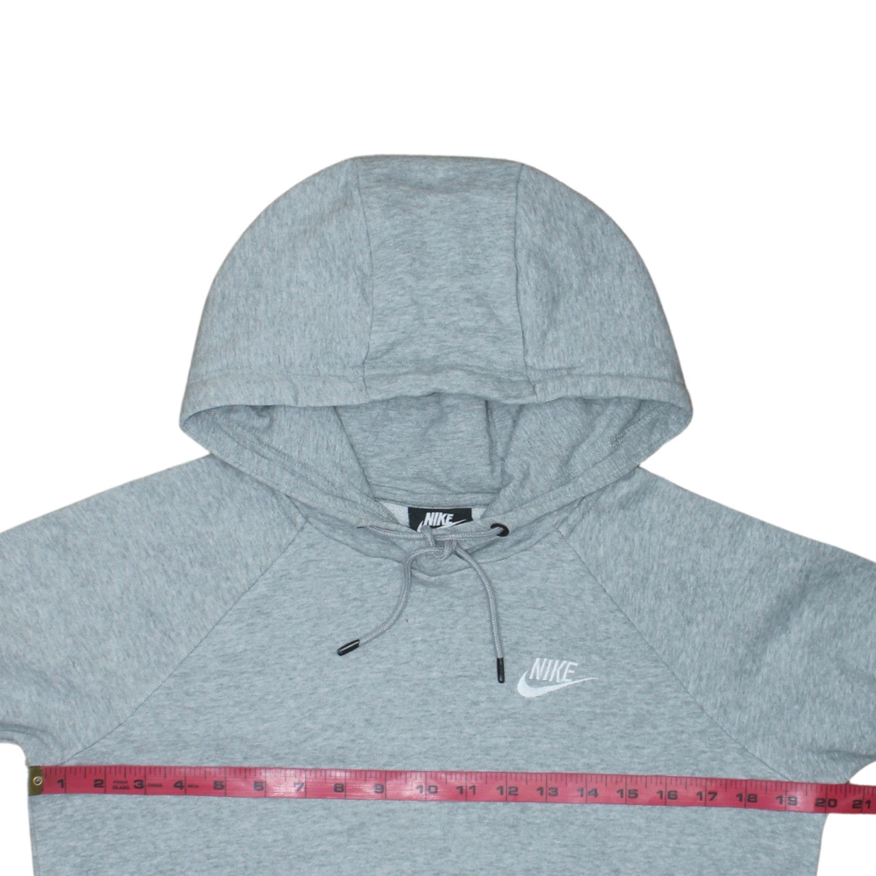 Nike Men's Grey Pullover Hoodie Small Regular Fit Fleece