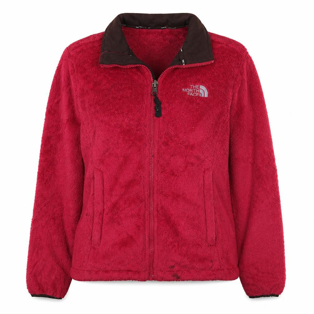The North Face Women's Pink Fleece Jacket Size M Outdoor Full Zip