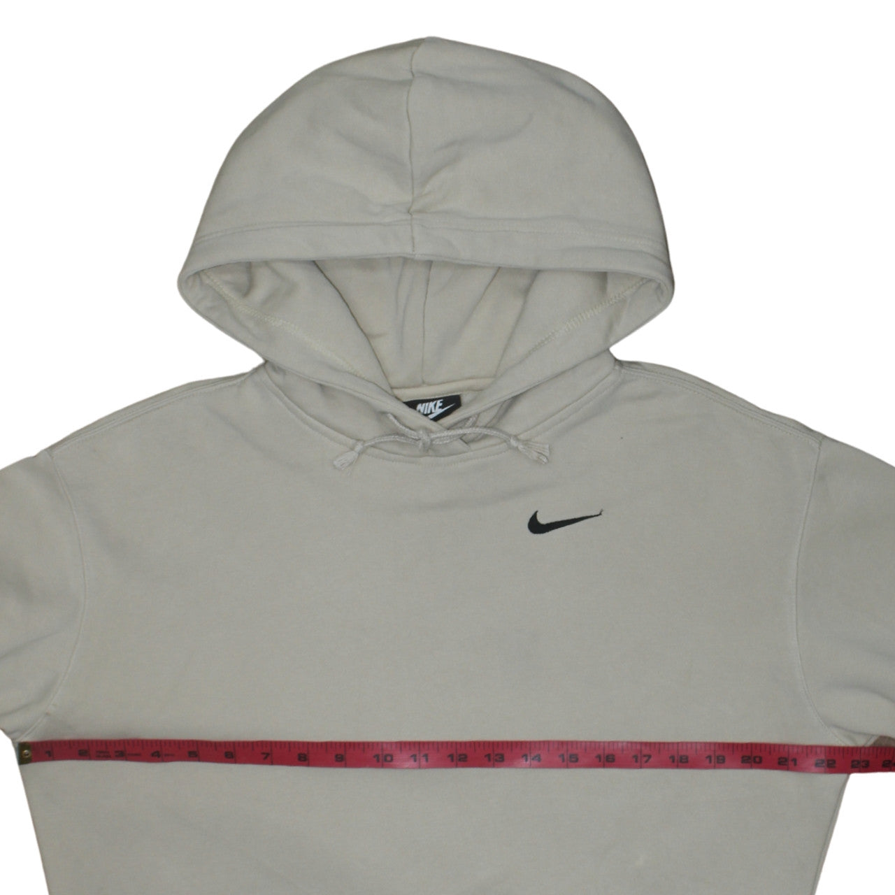 Nike Women’s Beige Pullover Hoodie XS Cotton Blend Casual