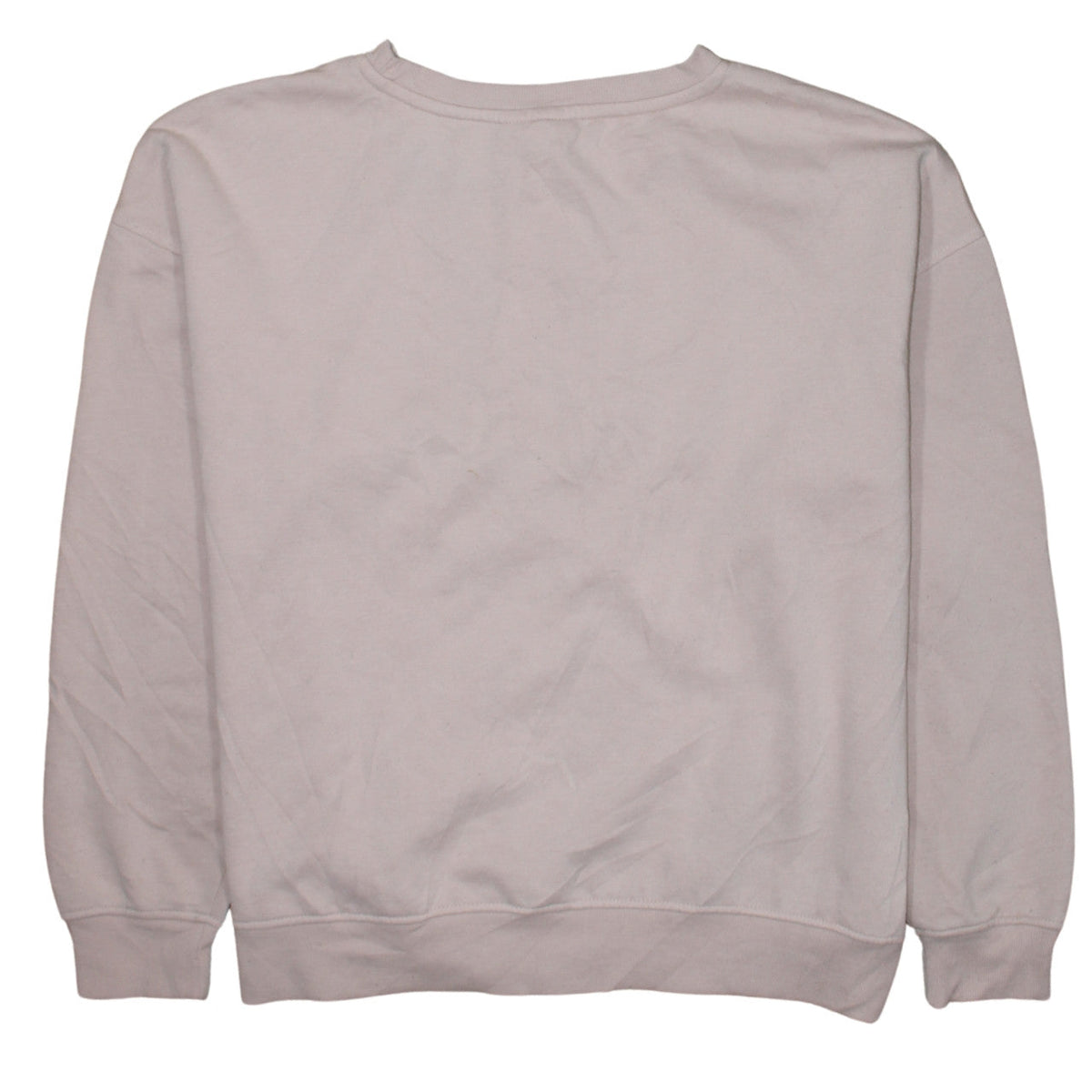 Disney Women Beige Minnie Mouse Pullover Sweatshirt L