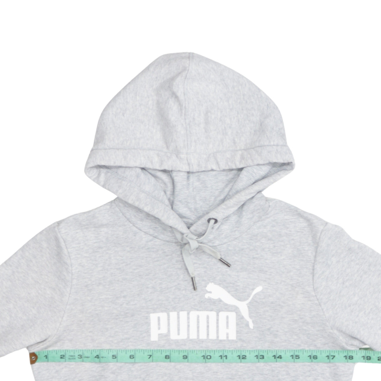 Puma Womens Grey Size 10 Pullover Hoodie Sweatshirt