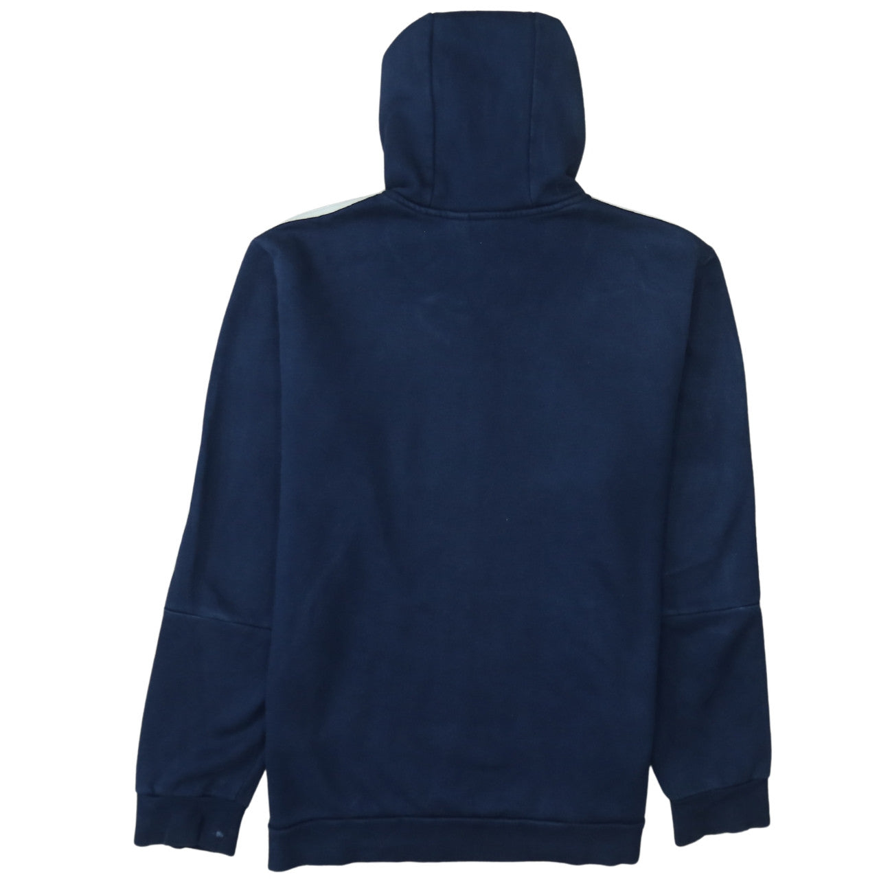 Adidas Men's Blue Pullover Hoodie L Sports Fleece Sweatshirt