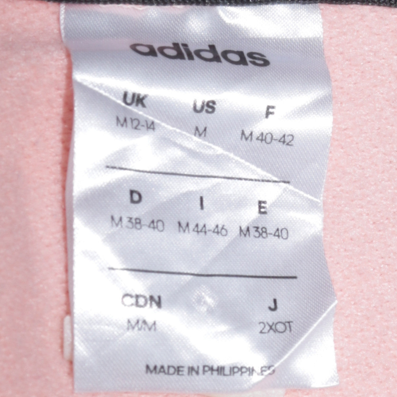 Adidas Women Pink Crew Neck Long Sleeve Pullover Sweatshirt Size 12-14