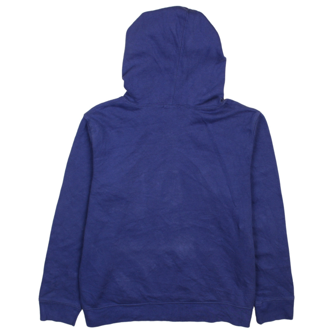 GAP Women's Blue Pullover Hoodie L Cotton Logo Casual Sweatshirt