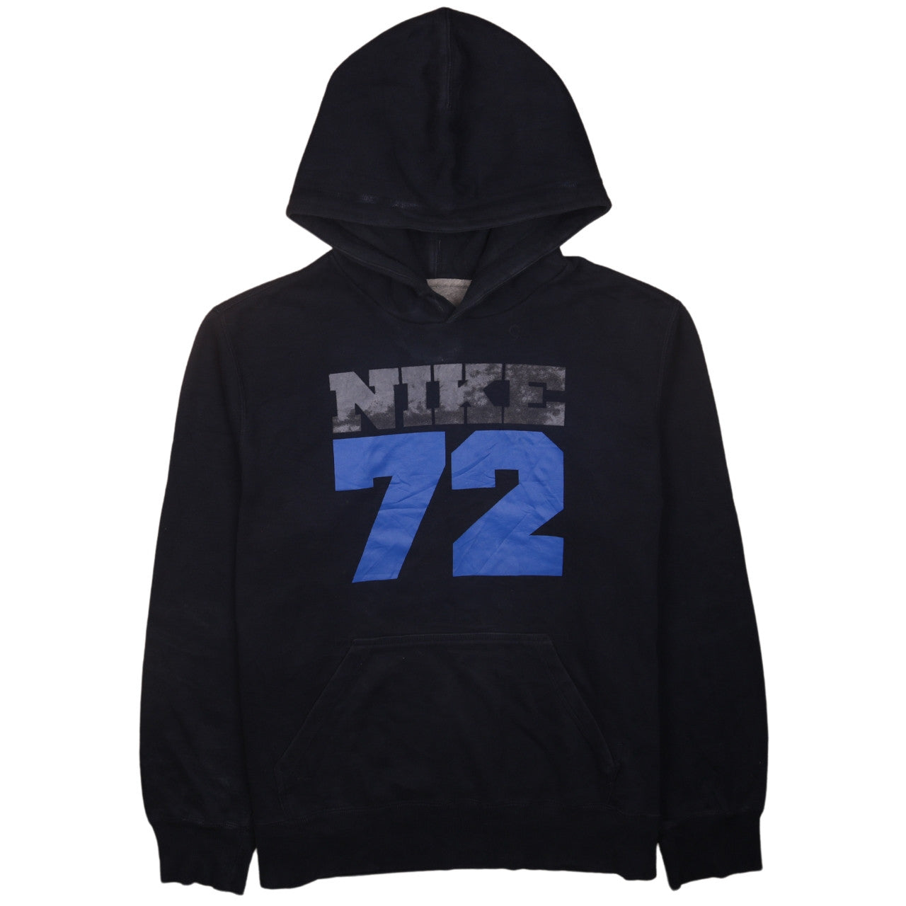 Nike Men's Black Pullover Hoodie L Graphic Sports Sweatshirt