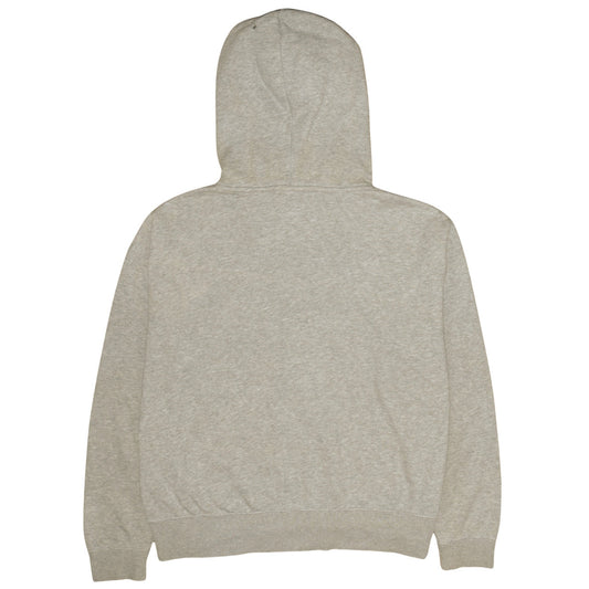 Nike Men's Grey Pullover Hoodie M Regular Fit Fleece Sportswear