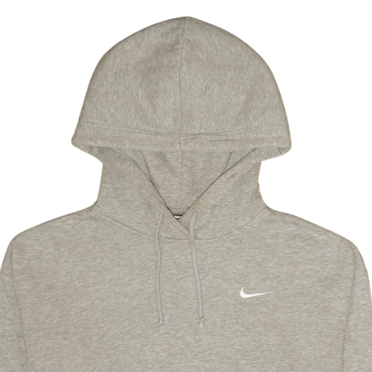 Nike Men's Grey Pullover Hoodie M Regular Fit Fleece Sportswear