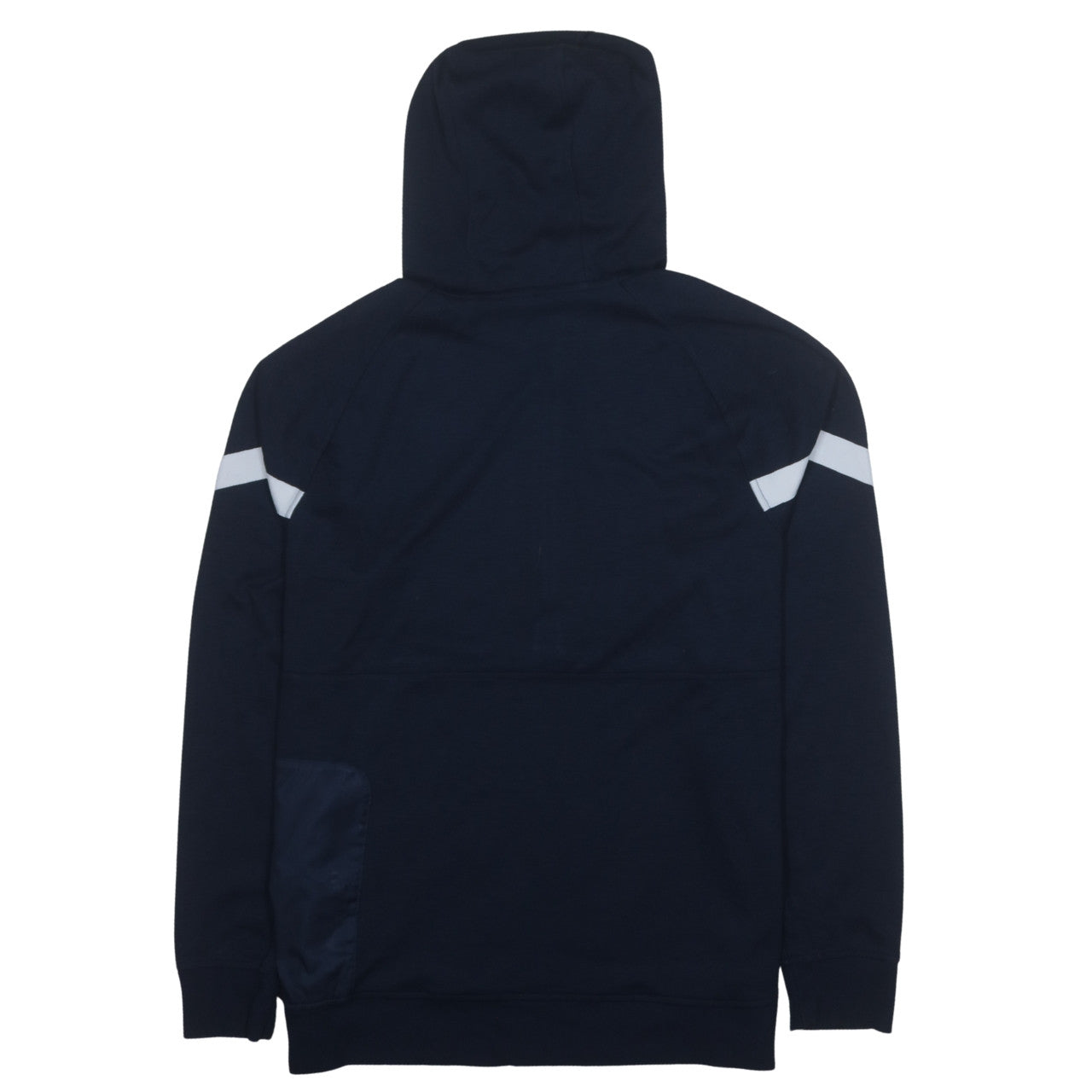 Nike Preston North End FC Men's Navy Blue XL Dri-FIT 1/2 Zip Hoodie