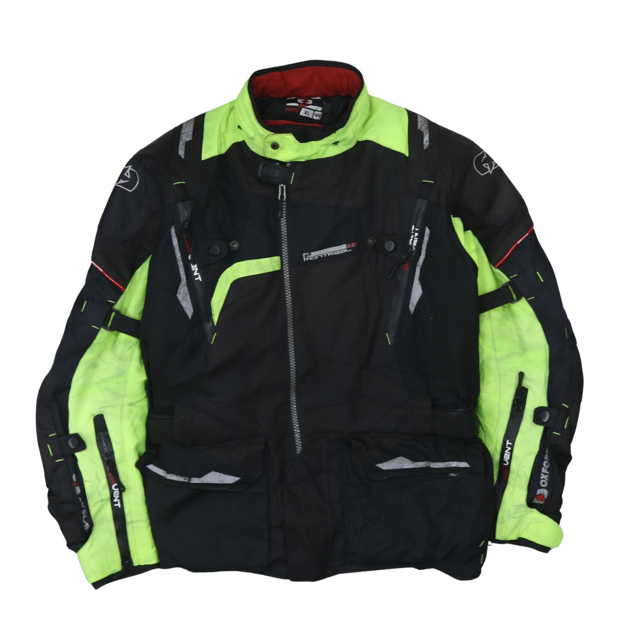 Oxford Montreal 3.0 Men’s Black XL Motorcycle Jacket Waterproof Windproof