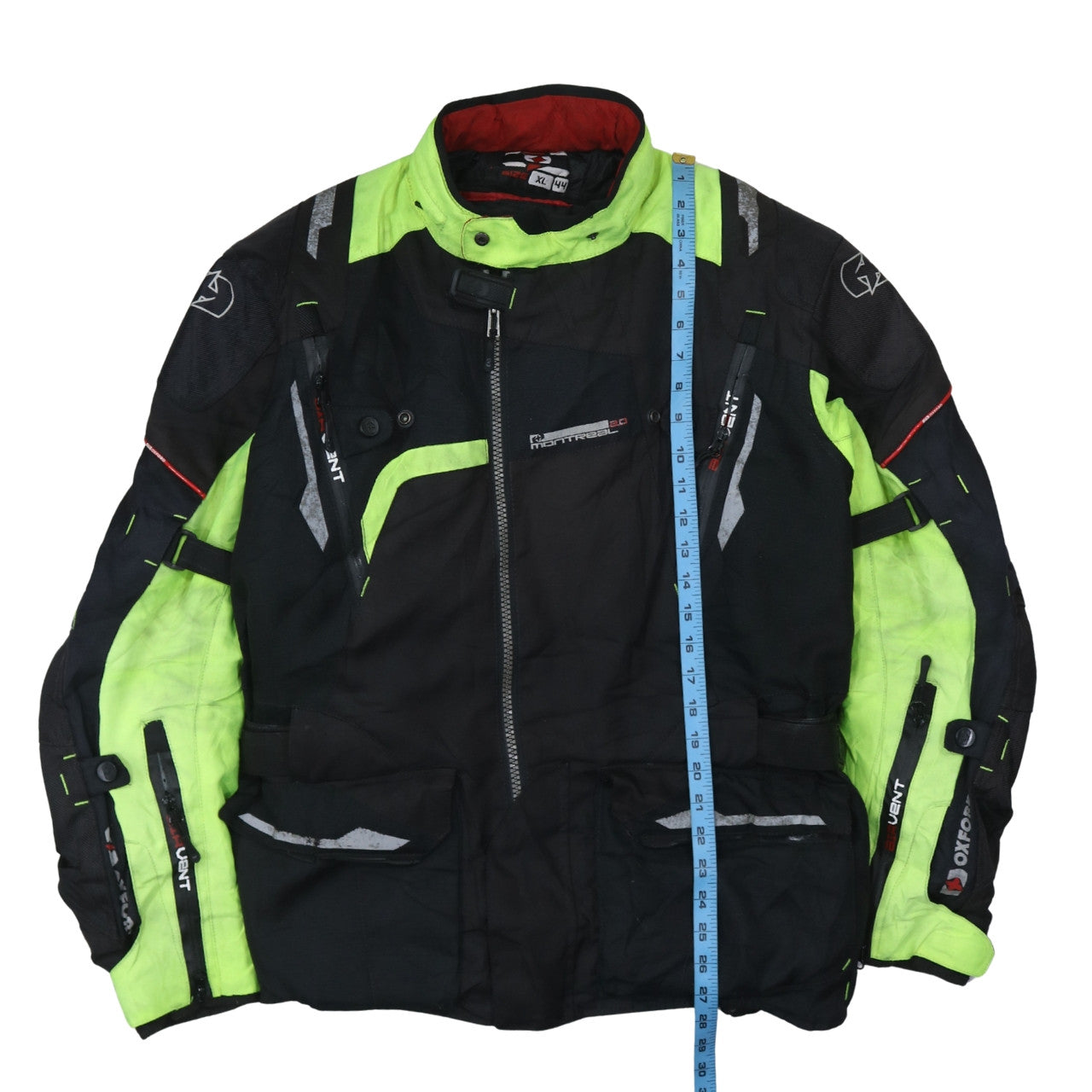 Oxford Montreal 3.0 Men’s Black XL Motorcycle Jacket Waterproof Windproof