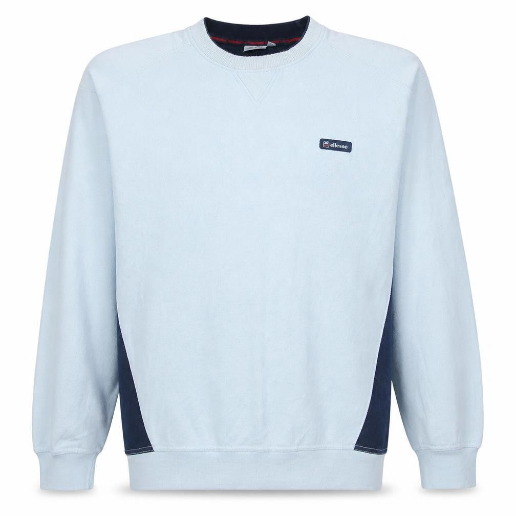 Ellesse Men's White XL Pullover Sweatshirt Classic Logo Vintage